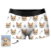 Gift for Cat Dad Gifts for Boyfriend Funny Gifts for Cat Dad Custom Cat Face on Boxers Gift Ideas