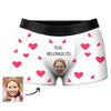 Photo Boxers Custom Underwear with Face Shorts for Men
