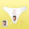 Custom Face on Thongs Customized underwear with picture