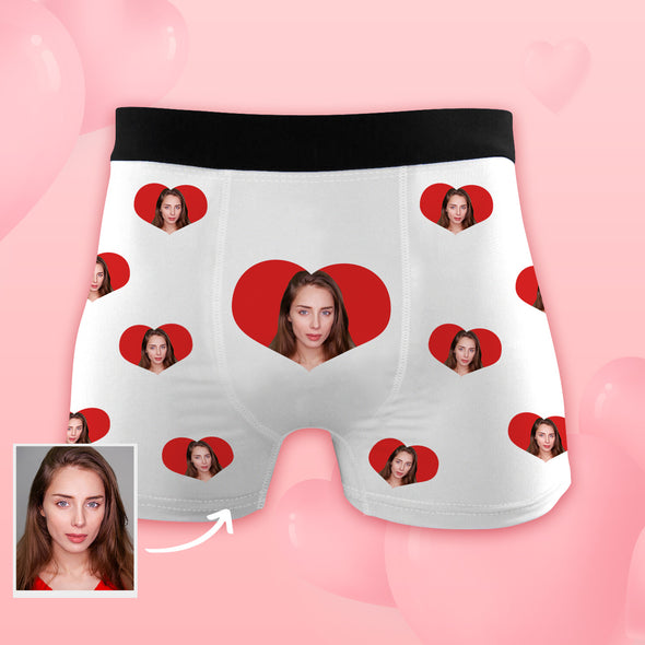 Custom Face Boxers Valentine's Day Gift