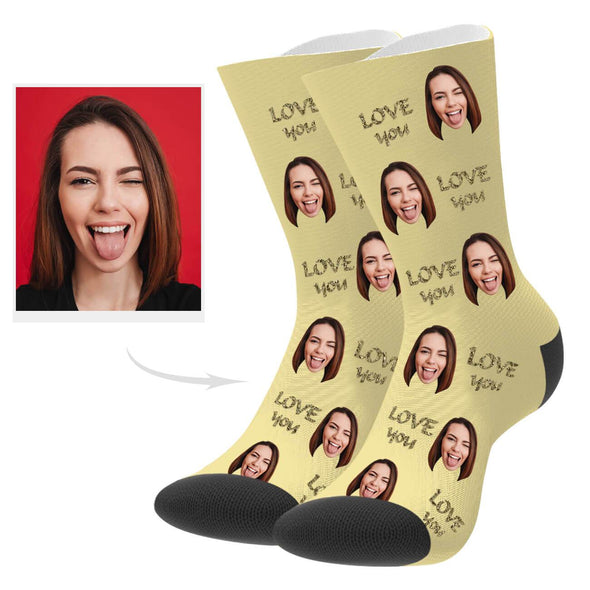 custom face socks